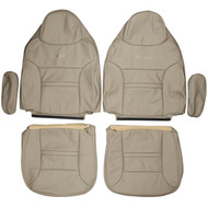 1999-2005 Ford Excursion Custom Real Leather Seat Covers (Front)