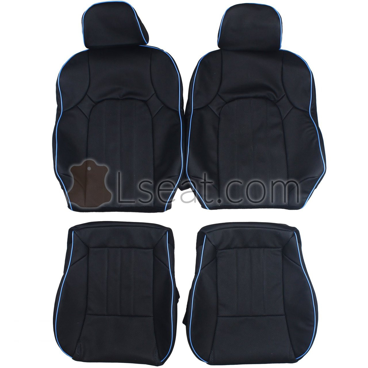 2001-2008 Hyundai Tiburon Custom Real Leather Seat Covers (Front) -  Lseat.com