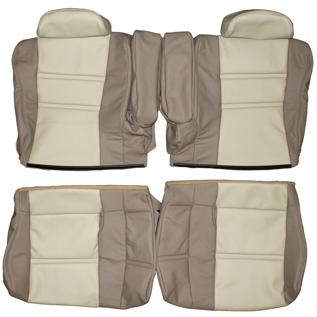 1990-1997 Toyota Land Cruiser J80 Custom Real Leather Seat Covers