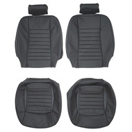 1983-1988 Jaguar XJS Custom Real Leather Seat Covers (Front)