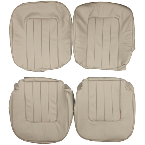 19821987 Jaguar XJ Vanden Plas Custom Real Leather Seat Covers (Front