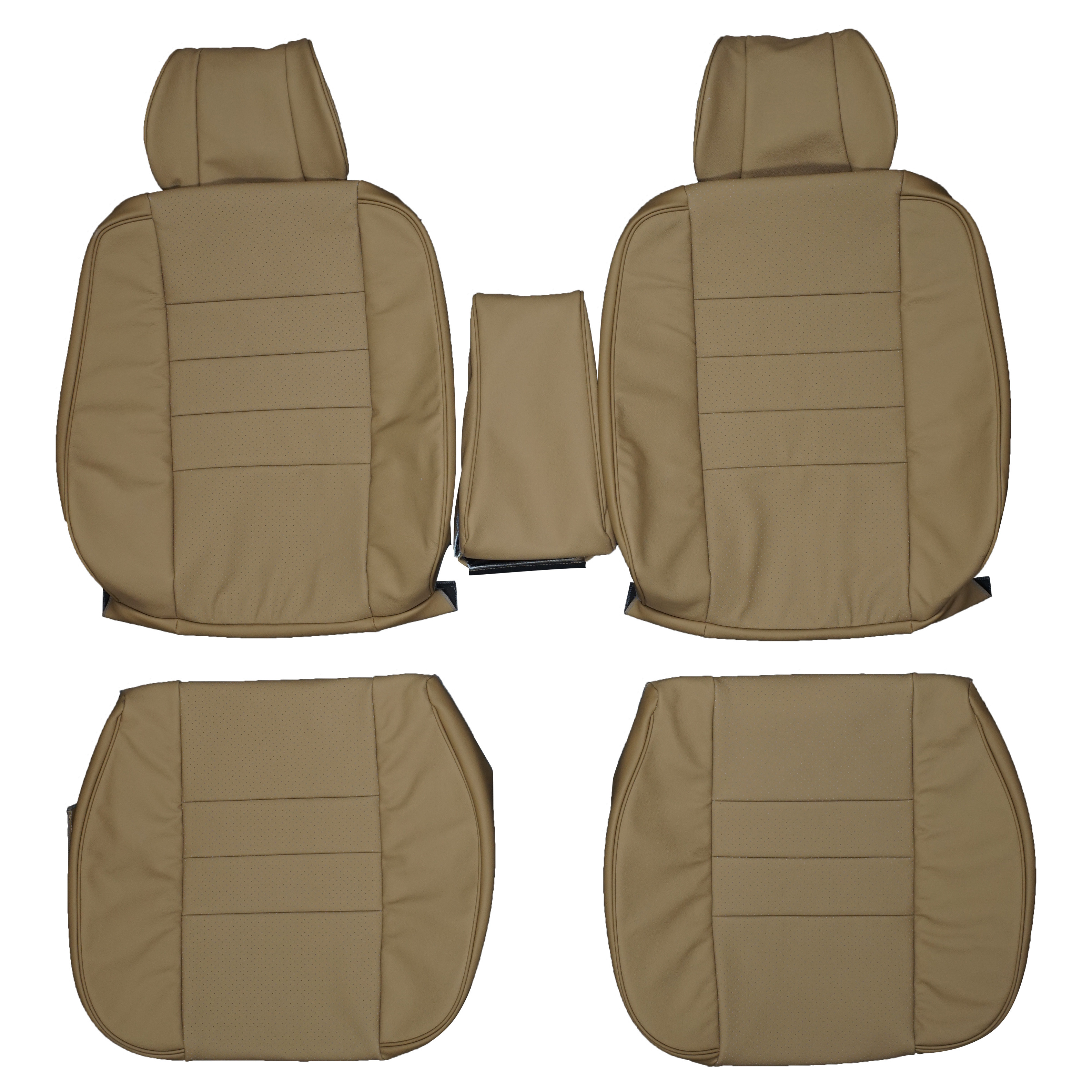 1986-1988 Mercedes Benz C126 Coupe 380SEC 560SEC Custom Real Leather Seat  Covers (Front) - Lseat.com