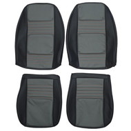 1978-1981 Pontiac Firebird Deluxe Custom Real Leather Seat Covers (Front)