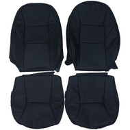 2002-2003 Saab 9-3 SE Convertible Custom Real Leather Seat Covers (Front)