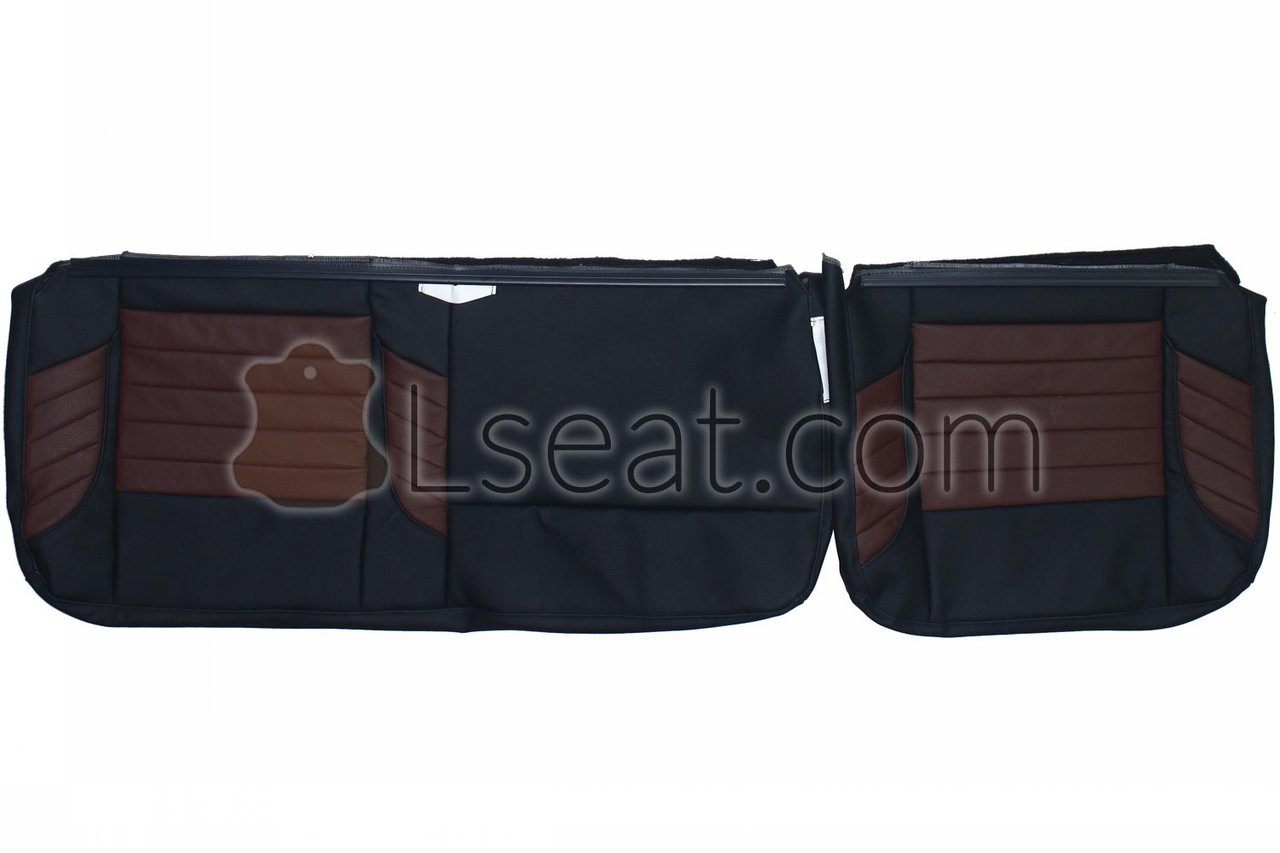 US Leather Seat Cover – Driver Side Lean Back – Fits 2007 Ford F250 Harley Davidson (Black, Direct Fit) 1 thumbnail image