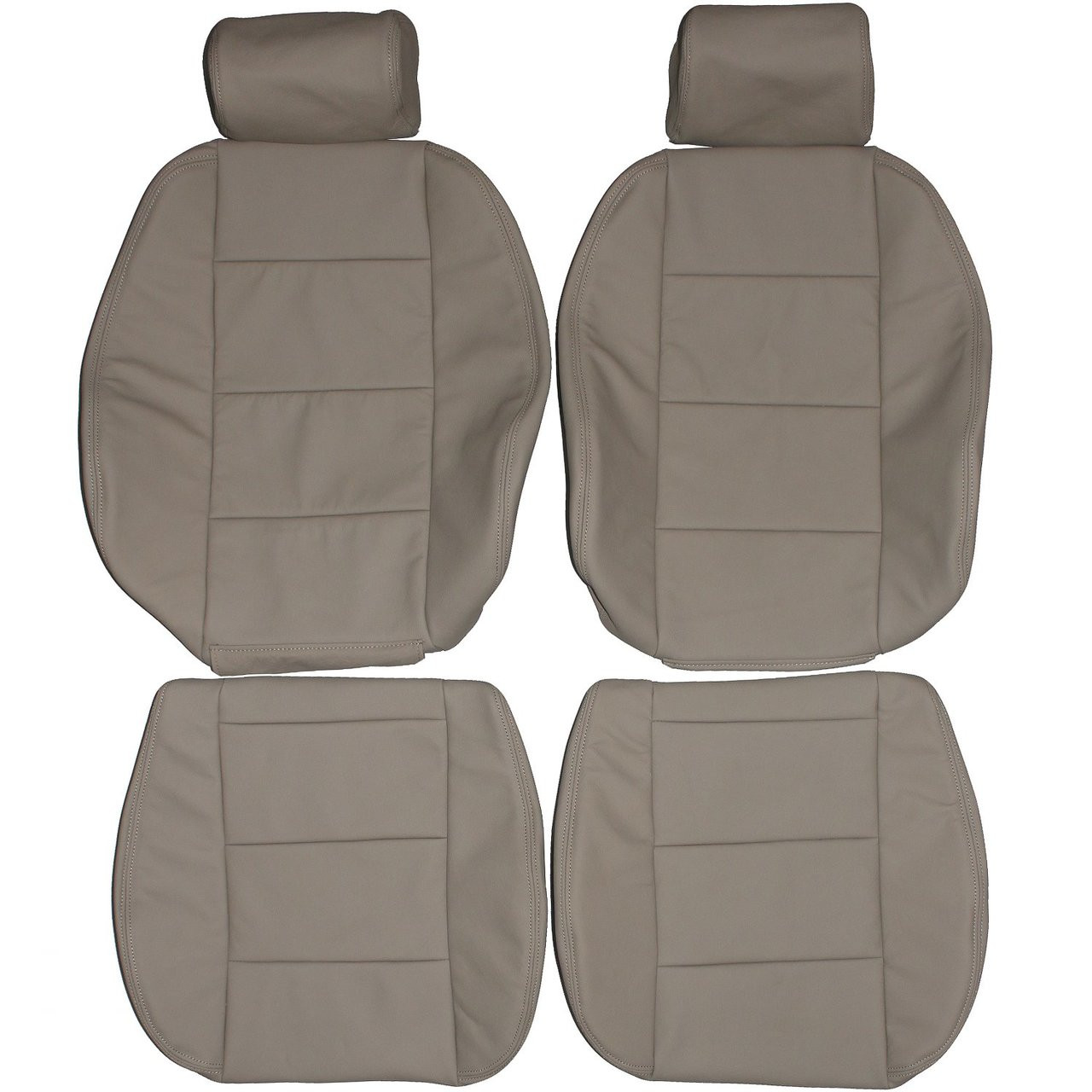 1992-1998 BMW E36 Coupe Sedan Standard Custom Real Leather Seat Covers  (Front) - Lseat.com