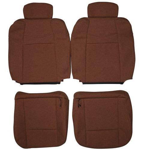 20012003 Ford F150 King Ranch Crew Custom Real Leather Seat Covers (Front)