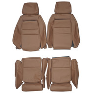 Recaro LS-C Benz Porsche VW Ford Nissan Custom Real Leather Seat Covers (Front)