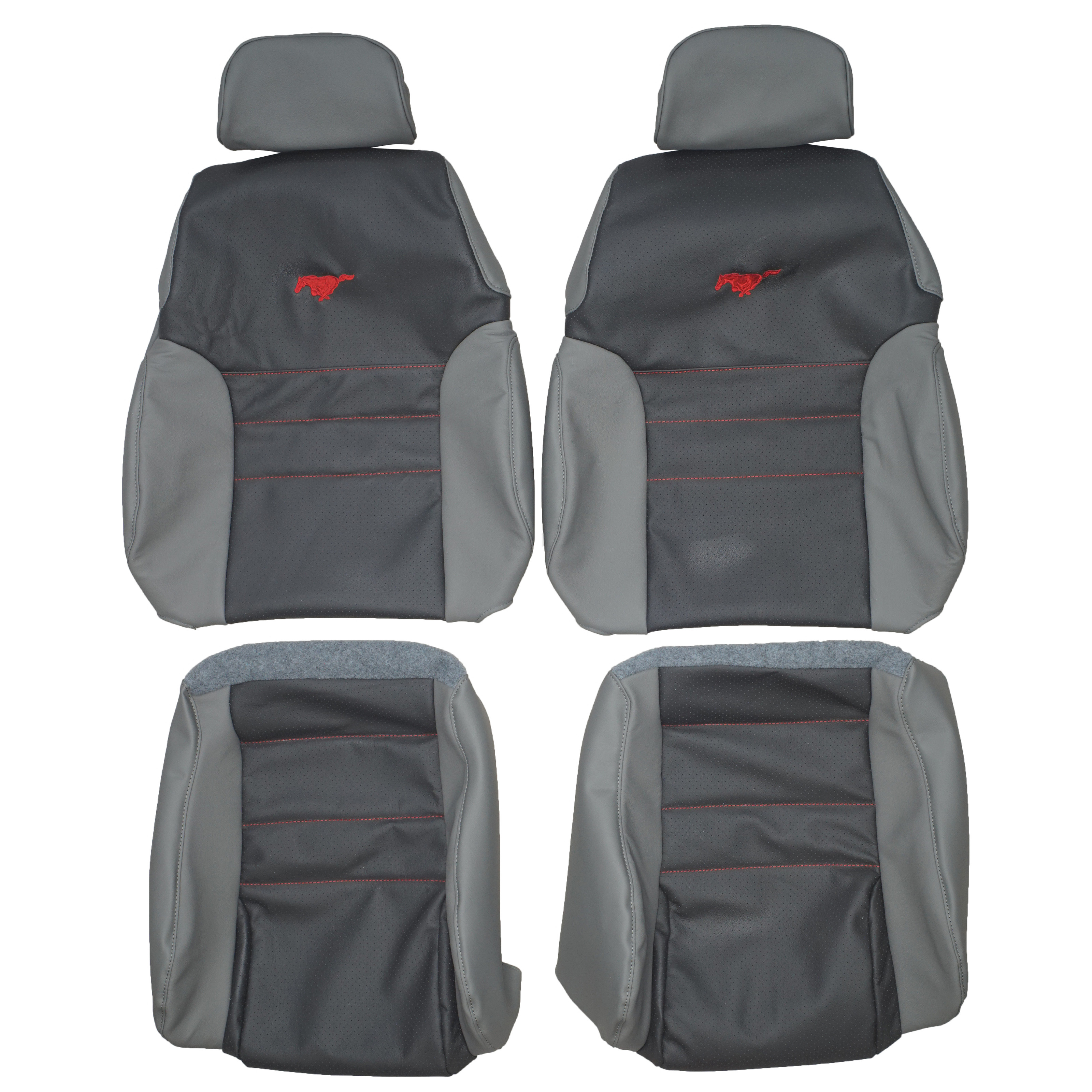 1994-1998 Ford Mustang GT Convertible Custom Real Leather Seat