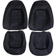 1973-1975 Pontiac Firebird Custom Real Leather Seat Covers (Front)
