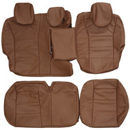 2002-2010 Leather Seat Covers For Porsche Cayenne S Automobile (Rear)
