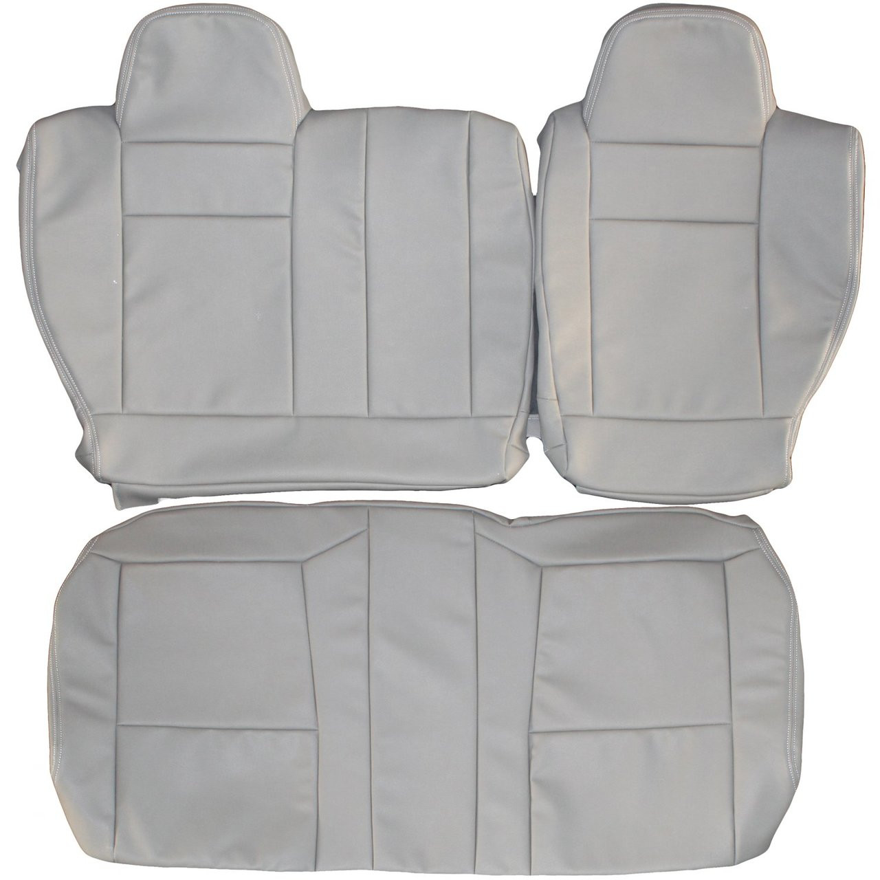 2007-2016 Jeep Compass Custom Real Leather Seat Covers (Rear) - Lseat.com