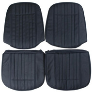 1970 Pontiac GTO Custom Real Leather Seat Covers (Front)