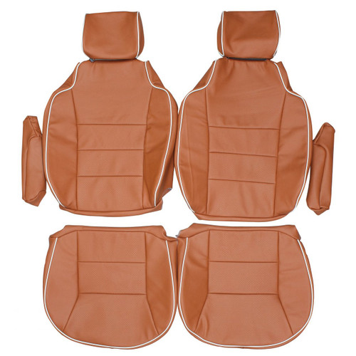 1999-2004 Land Rover Discovery II Custom Real Leather Seat Covers