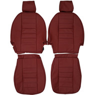 1980-1987 TVR Tasmin Custom Real Leather Seat Covers (Front)