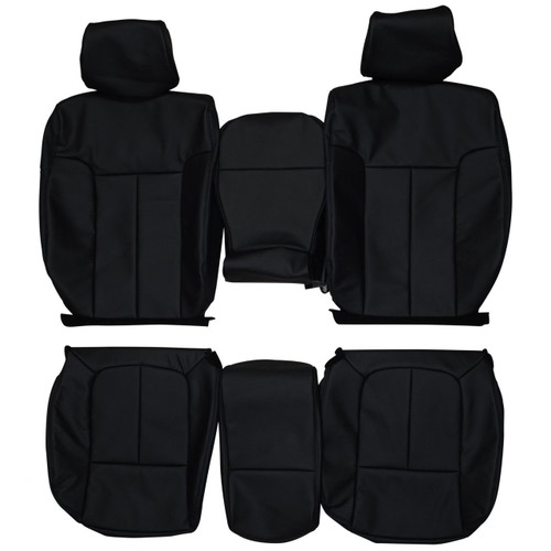 20092014 Ford F150 SuperCrew Cab XLT Custom Real Leather Seat Covers