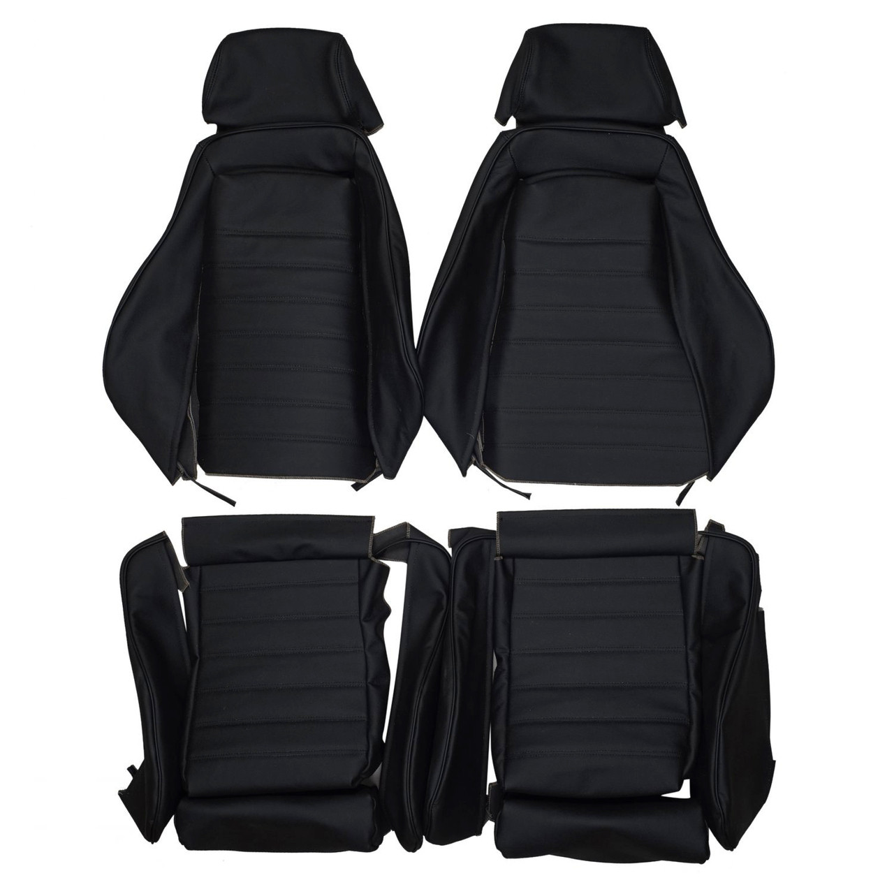 Recaro IS LS Sport Custom Real Leather Seat Covers (Front) - Lseat.com