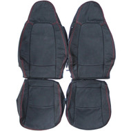 2007-2014 Smart Fortwo Custom Real Leather Seat Covers (Front)