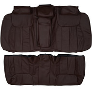 2006-2011 Cadillac DTS Custom Real Leather Seat Covers (Rear)