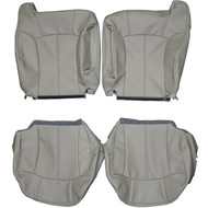 2002 Cadillac Escalade Custom Real Leather Seat Covers (Front)