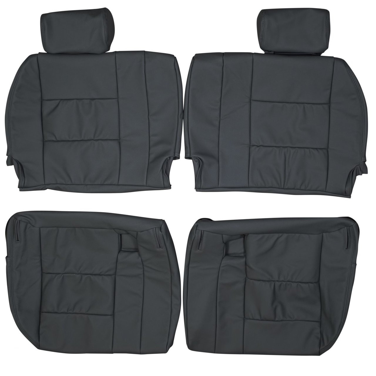 1998-2007 Toyota Land Cruiser J100 Custom Real Leather Seat Covers (3rd  row) - Lseat.com
