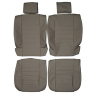 1976-1983 BMW E24 6-Series 633csi Custom Real Leather Seat Covers (Front)
