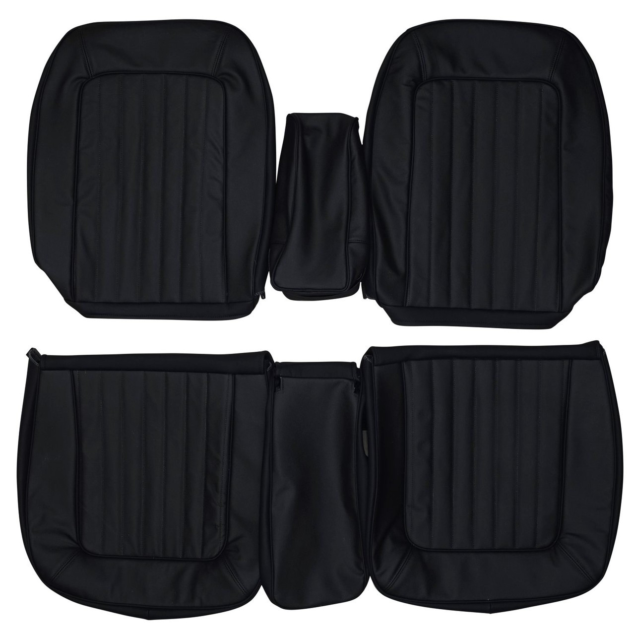 1968 AMC Rebel SST 2 Door Hardtop Custom Real Leather Seat Covers