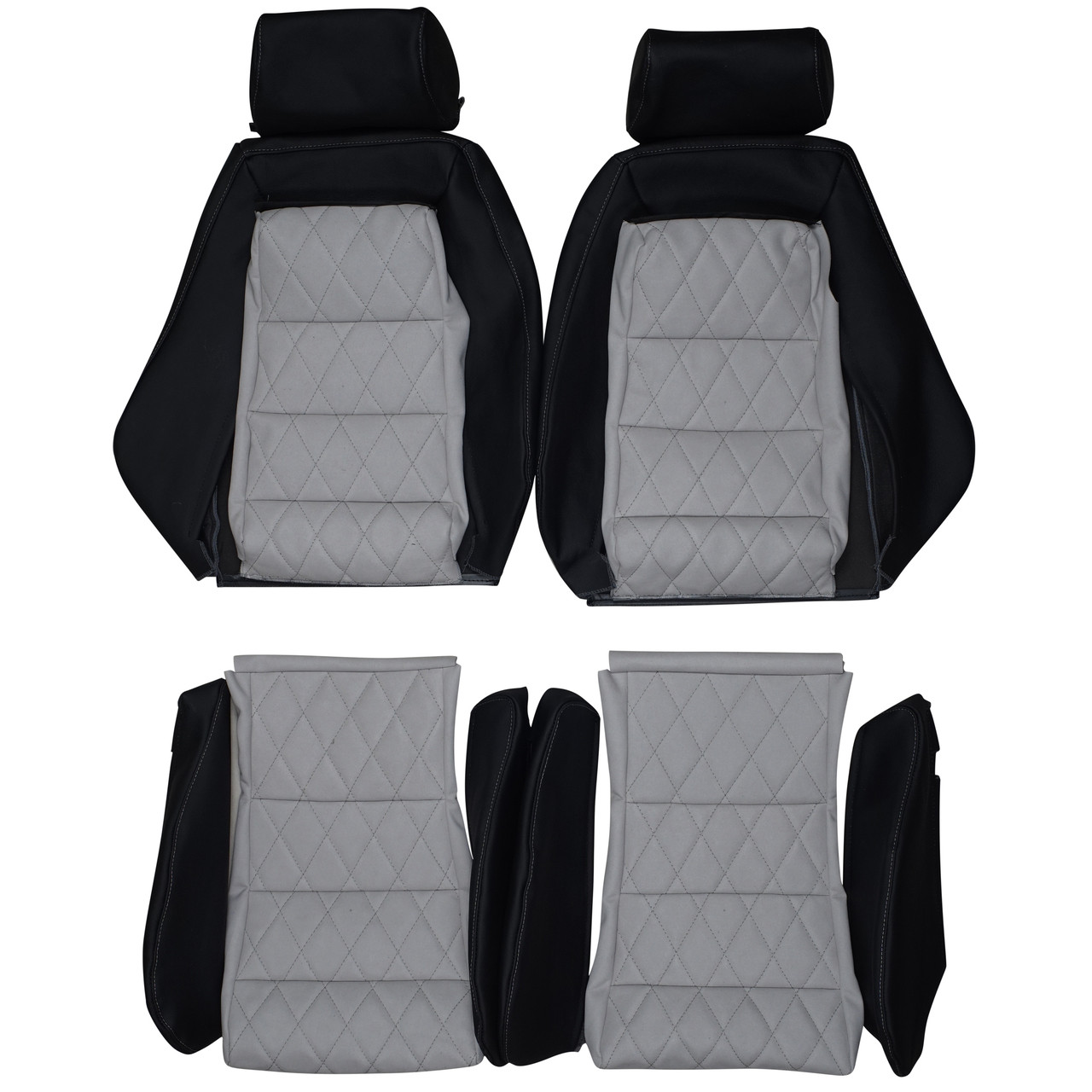 1983-1992 Volkswagen Golf MK2 Custom Real Leather Seat Covers (Front) -  Lseat.com