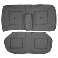 1980-1985 Cadillac Seville Elegante Custom Real Leather Seat Covers (Rear)