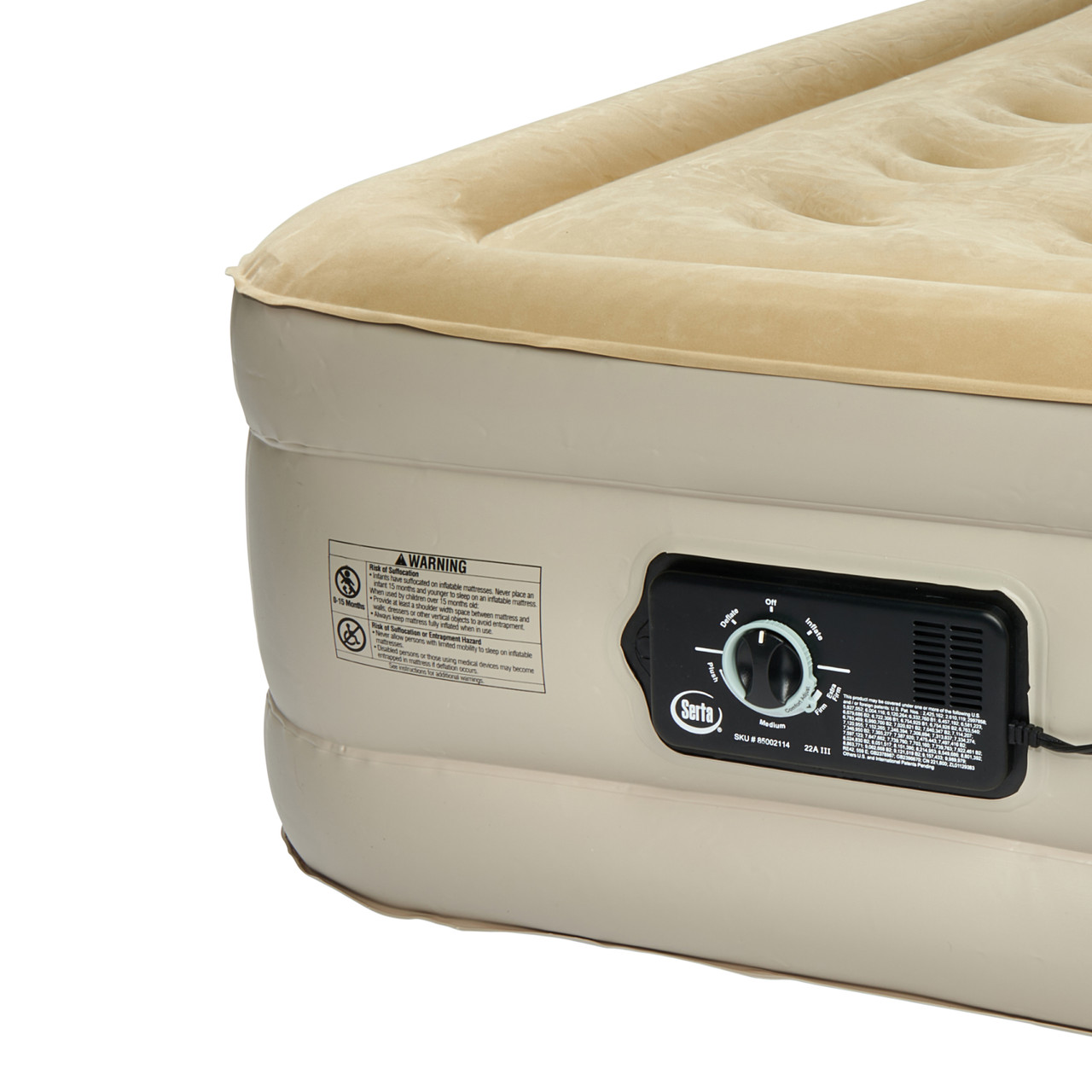15in Raised Twin with 4-Comfort Pump - Insta-Bed