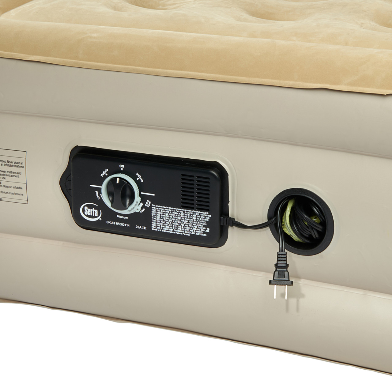 15in Raised Twin with 4-Comfort Pump - Insta-Bed