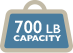 More weight capacity