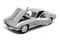 1965 CHEVROLET CORVETTE STINGRAY SILVER 1/18 SCALE DIECAST CAR MODEL BY MAISTO 31640