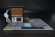 STARBUCKS DIORAMA WITH LED LIGHTS FOR 1/64 SCALE DIECAST CAR MODELS 710025