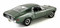 1968 FORD MUSTANG GT FASTBACK HIGHLAND GREEN 1/18 SCALE DIECAST CAR MODEL BY GREENLIGHT 13615

