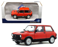 1980 AUTOBIANCHI A112 MK.5 ABARTH ROUGE 1/18 SCALE DIECAST CAR MODEL BY SOLIDO S1803802