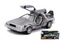BACK TO THE FUTURE DELOREAN TIME MACHINE LIGHTS BTTF 1/24 DIECAST CAR MODEL BY JADA TOYS 32911