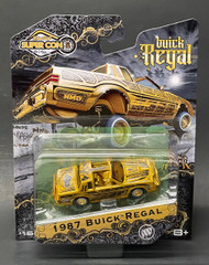 1987 BUICK REGAL LOWRIDER SUPER CON LAS VEGAS EXCLUSIVE 1/64 SCALE DIECAST CAR MODEL BY MAISTO