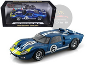 1966 FORD GT40 LEMANS #6 24HR 1/18 SCALE DIECAST CAR MODEL BY SHELBY COLLECTIBLES SC416

