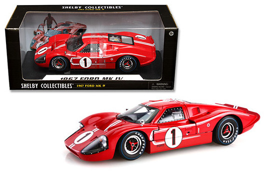 1/18 Shelby Collectibles FORD GT 40 MK IV-LE MANS 1967-Shelby 425 