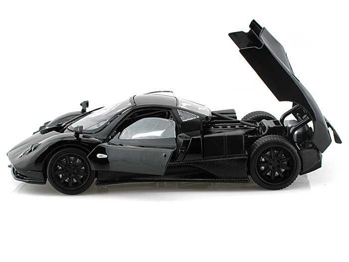 Pagani Zonda F Black 1  24 Scale Diecast Car Model By Motor