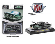 1957 CHEVROLET BEL AIR HOBBY EXCLUSIVE 1/64 SCALE DIECAST CAR MODEL BY M2 MACHINES 31500-HS28