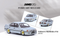 NISSAN PRIMERA P10 SILVER 1/64 SCALE DIECAST CAR MODEL BY INNO64 IN64-P10-GMG