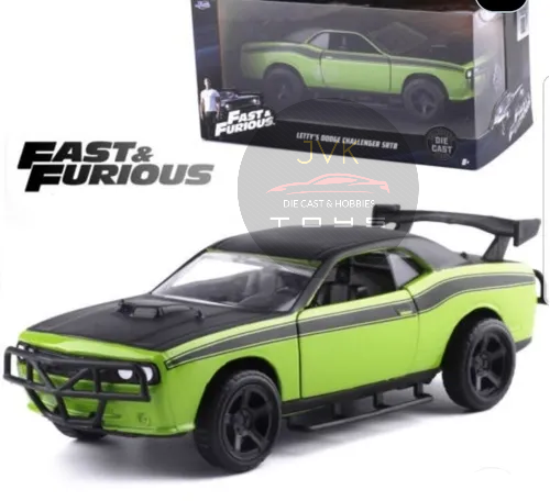 FAST & FURIOUS Letty's Dodge Challenger SRT8 1/24 SCALE Jada 97131 BB 