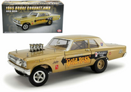 1965 DODGE CORONET AWB GOLD RUSH 1/18 SCALE DIECAST CAR MODEL BY ACME 1806506