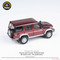 TOYOTA LAND CRUISER LC76 MERLOT RED 1/64 SCALE DIECAST CAR MODEL BY PARAGON PARA64 55313

