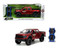 2011 FORD F-150 RAPTOR TRUCK WITH EXTRA WHEELS 1/24 SCALE DIECAST CAR MODEL BY JADA TOYS 33854