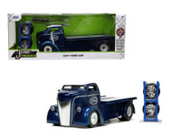 1947 FORD COE FLATBED TOW TRUCK EXTRA WHEELS 1/24 SCALE DIECAST CAR MODEL BY JADA TOYS 33853


