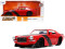 1971 CHEVROLET CAMARO RED WITH MATT BLACK STRIPES 1/24 SCALE DIECAST CAR MODEL BY JADA TOYS 33879