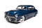 1949 MERCURY COUPE ATLANTIC BLUE 1/18 SCALE DIECAST CAR MODEL BY AUTO WORLD AW277
